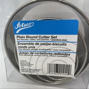 Ateco Plain Round Cutter Set
